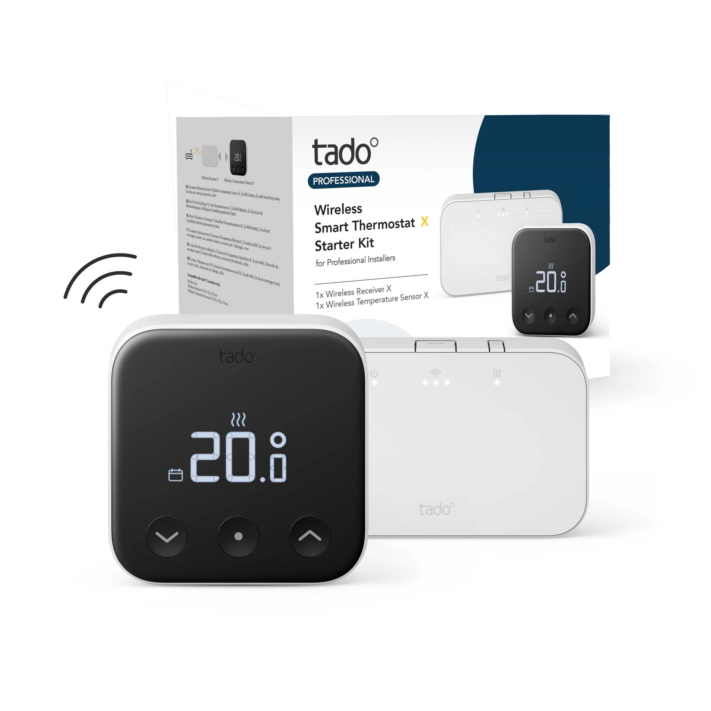 Tado PRO Wireless Smart Thermostat X - Starter Kit (TC)